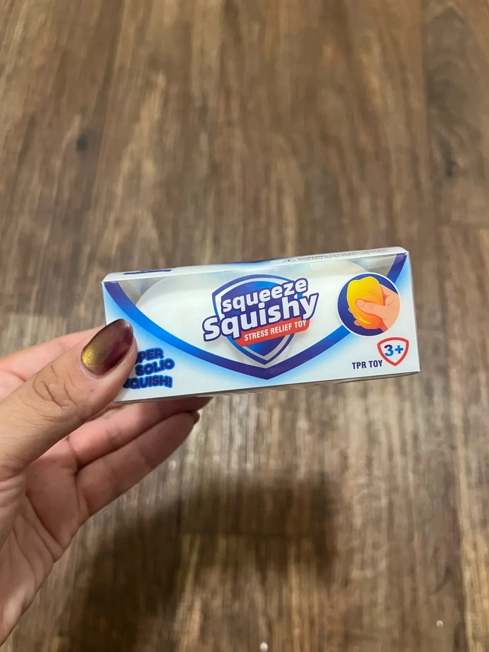 Soap Squishy Stress Relief Toy 🧼🤍